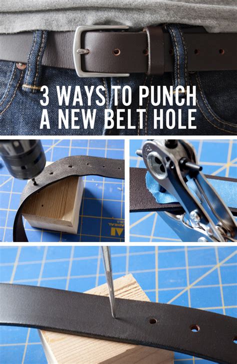 can i punch holes in hermes belt|adding holes to hermes belt.